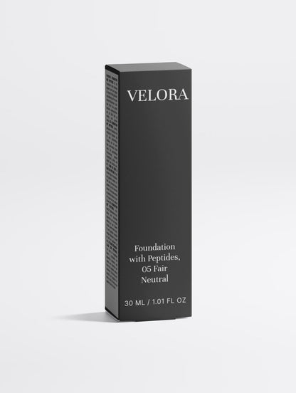 Foundation with Peptides, 05 Fair Neutral - Velora