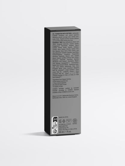 Foundation with Peptides, 45 Deep Warm - Velora