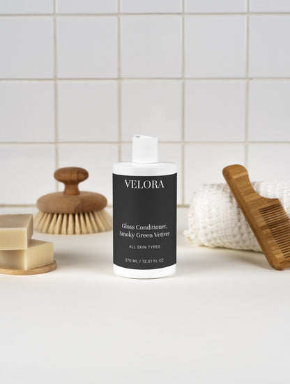 Gloss Conditioner, Smoky Green Vetiver - Velora