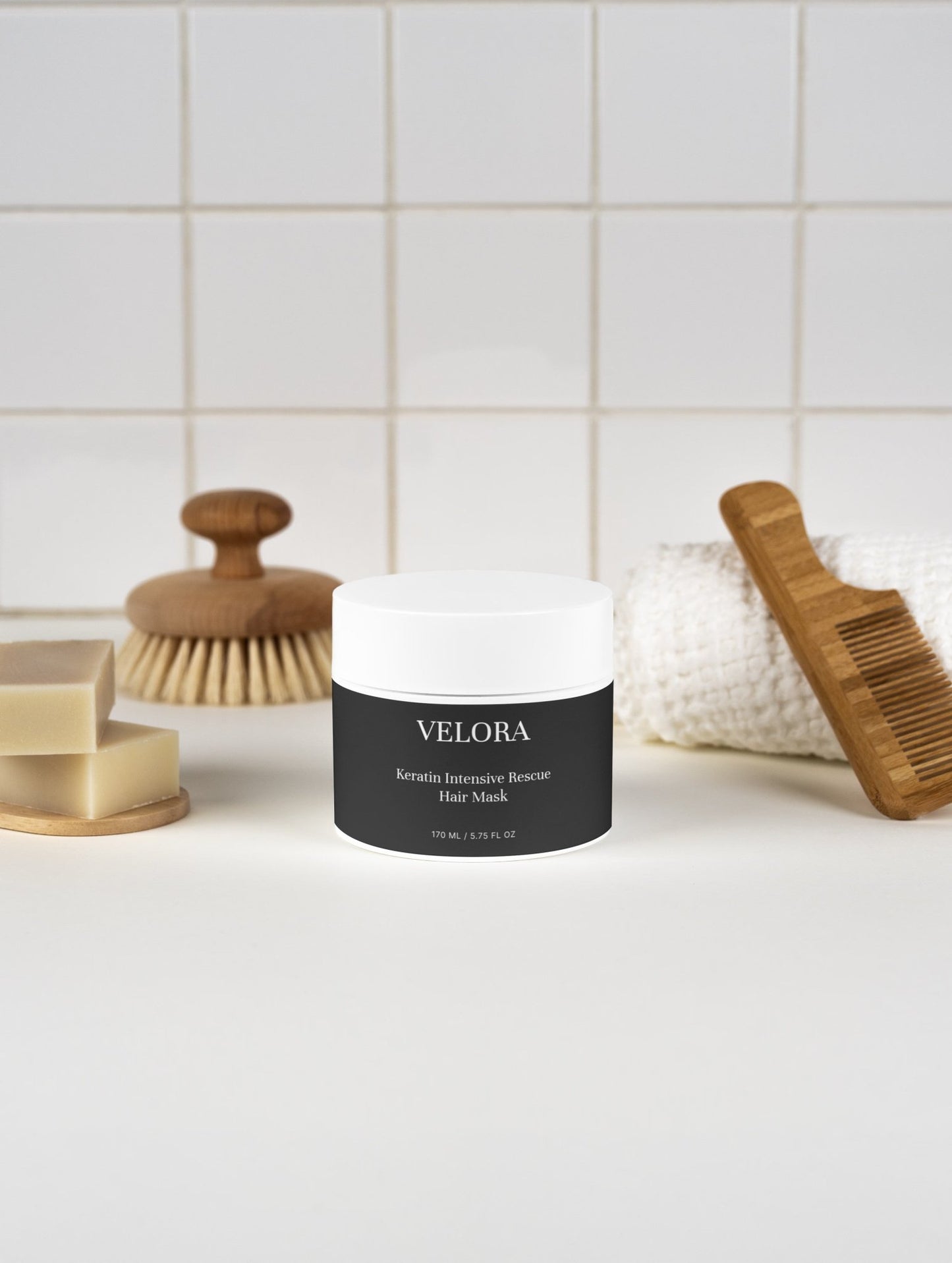 Keratin Intensive Rescue Hair Mask - Velora