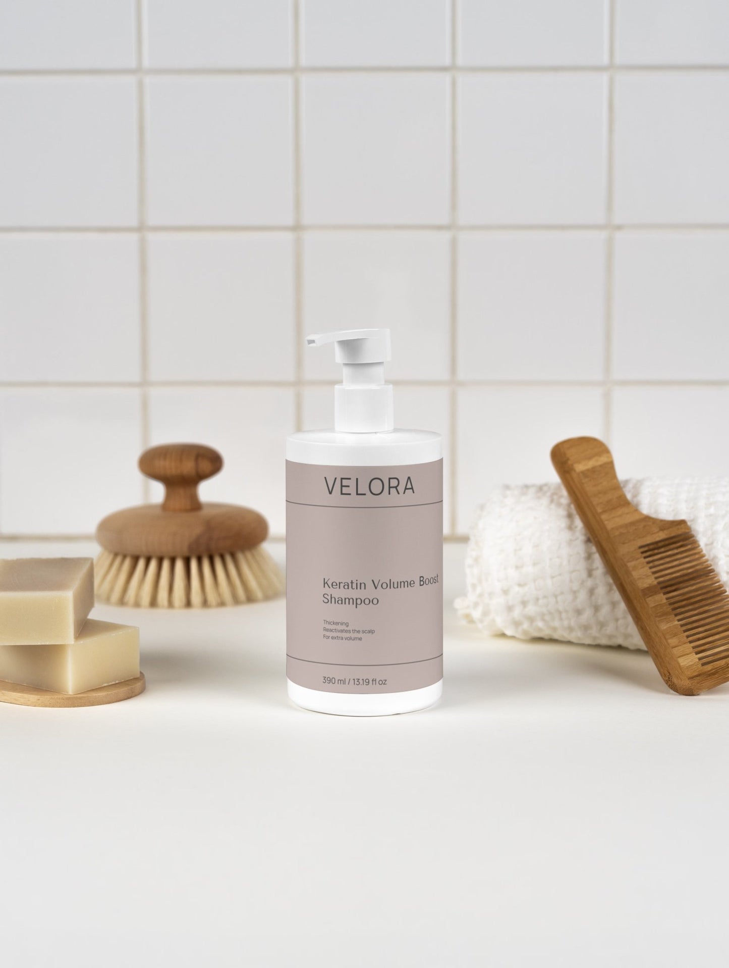 Keratin Volume Boost Shampoo - Velora