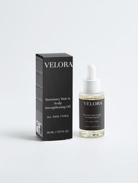 Rosemary Hair & Scalp Strengthening Oil - Velora