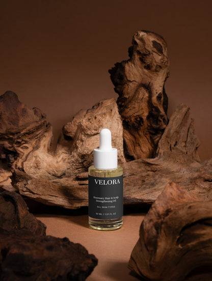 Rosemary Hair & Scalp Strengthening Oil - Velora