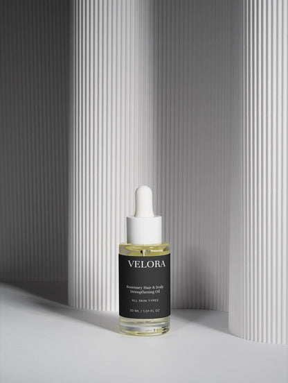 Rosemary Hair & Scalp Strengthening Oil - Velora