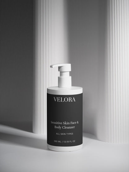 Sensitive Skin Face & Body Cleanser - Velora