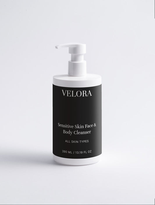 Sensitive Skin Face & Body Cleanser - Velora