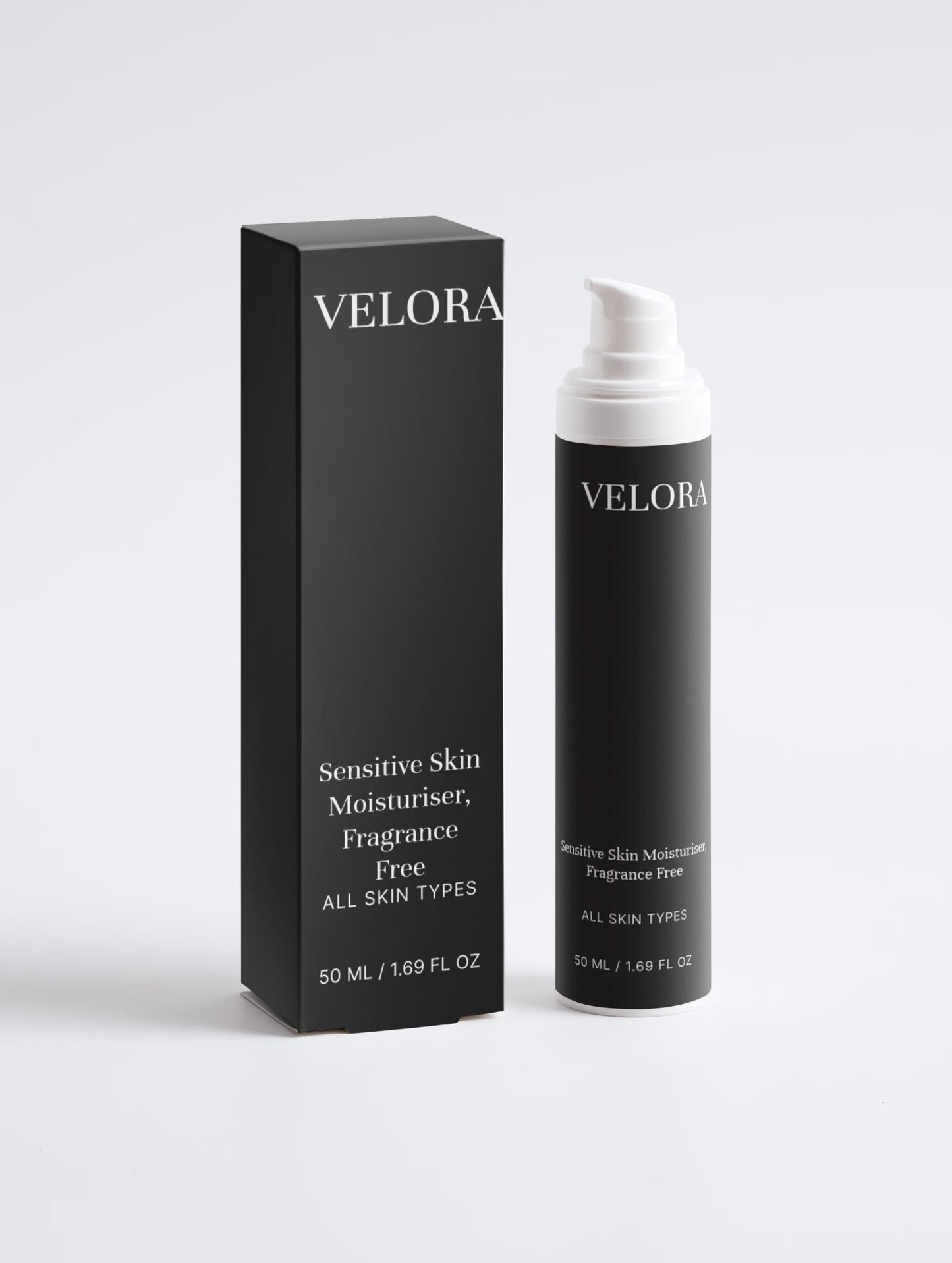 Sensitive Skin Moisturiser, Fragrance Free - Velora