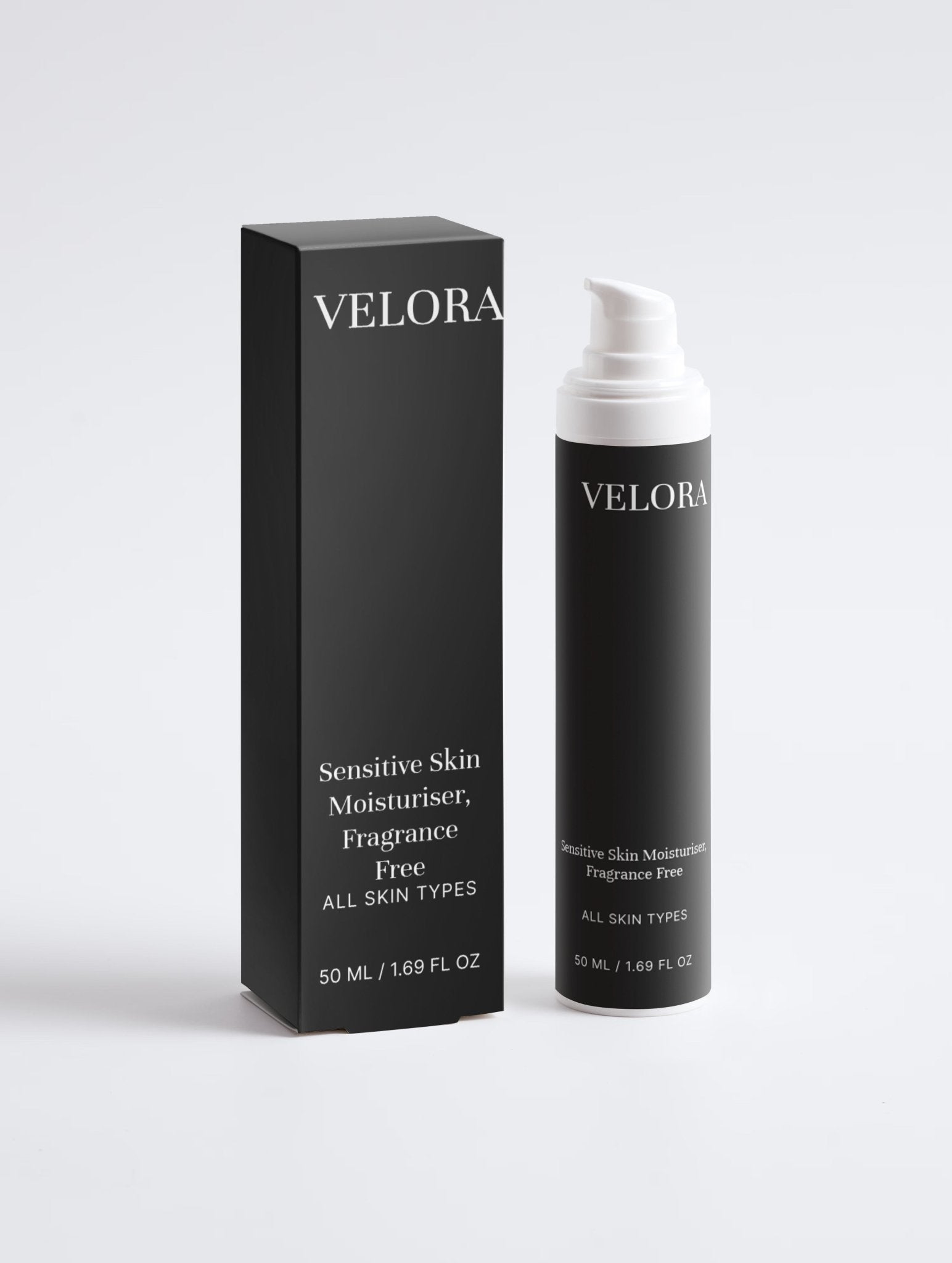 Sensitive Skin Moisturiser, Fragrance Free - Velora